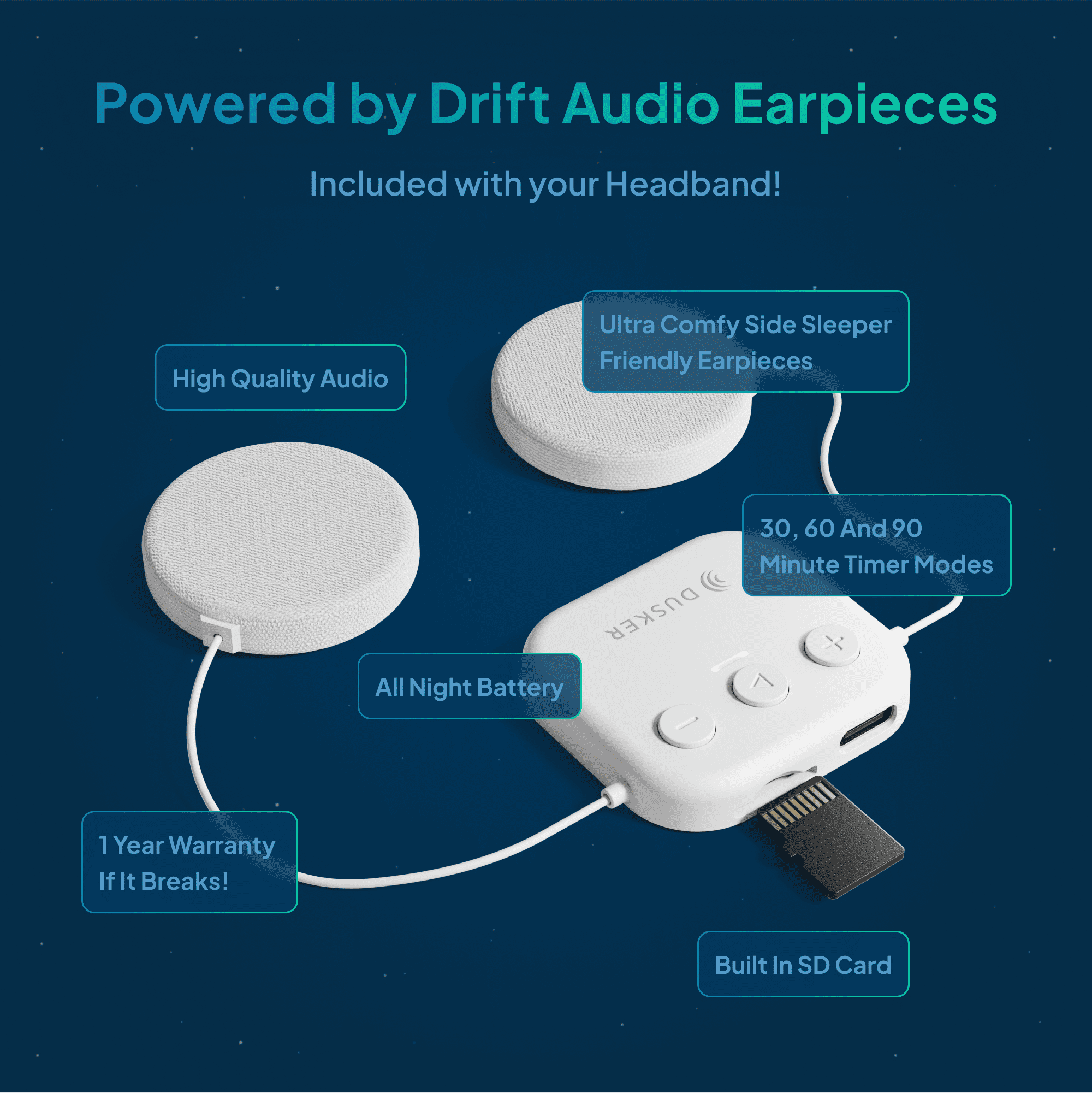 Drift Audio - Headband